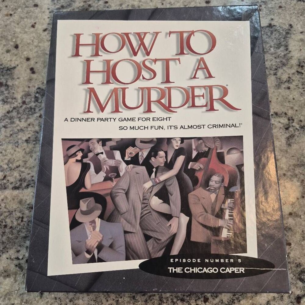 How to Host a Murder, the Chicago Caper #5, New Open Box
